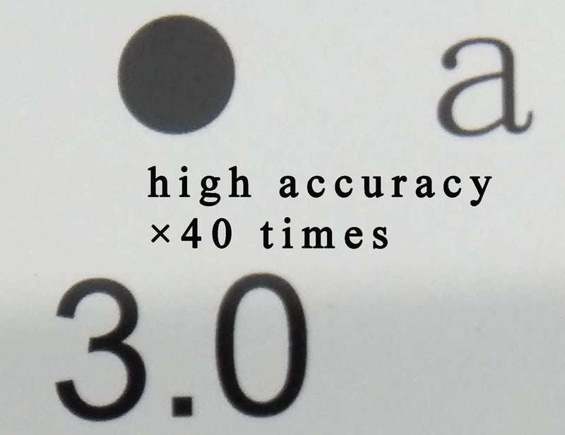 Sanyue Flaw Detection Gauge SEC Size Estimation Chart (Transparency) for Defects and Measuring (Transparent, 5) - Image 5